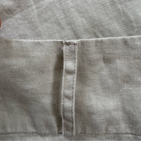 For Cynthia 100% Linen Maxi Long Modest Skirt Sand Neutral Boho Chic Size Medium - Picture 8 of 16